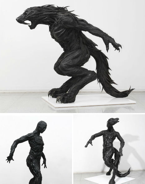 recycled-tires-sculpture