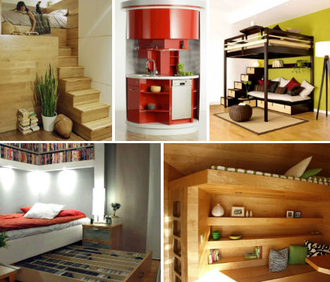 Ultra-Compact Interior Designs: 14 Small-Space Solutions - WebEcoist