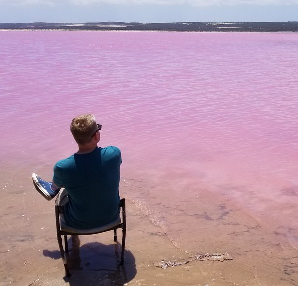 Just Peachy: Australia’s Pretty Pink Hutt Lagoon