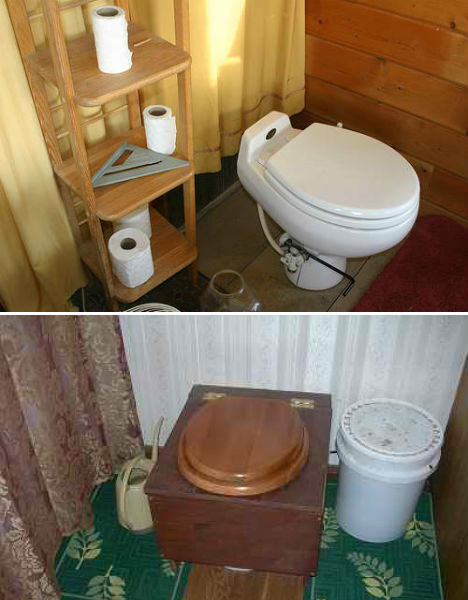 Off Grid Composting Toilets