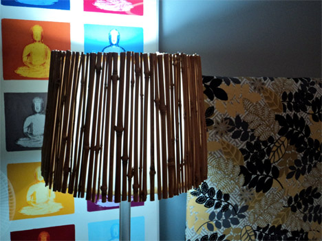 DIY Bamboo Lamp Shade