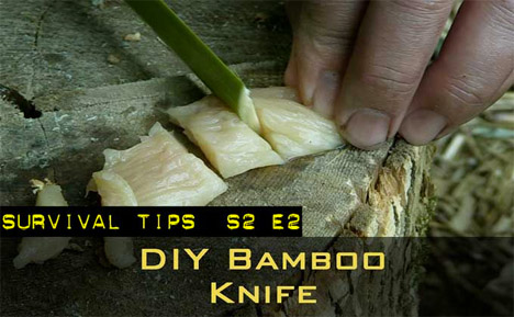 DIY Bamboo Survival Knife