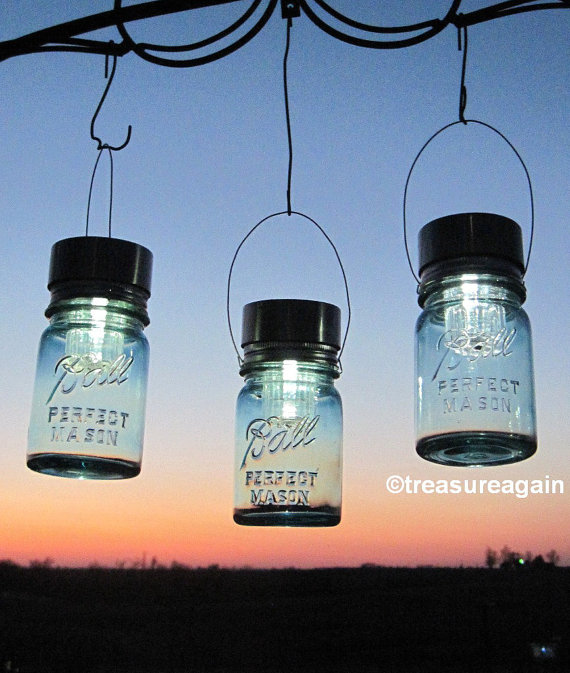 eco etsy mason jar lights