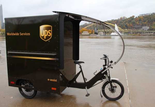 Deliver E: UPS Rolls Out Three-Wheeled eBikes