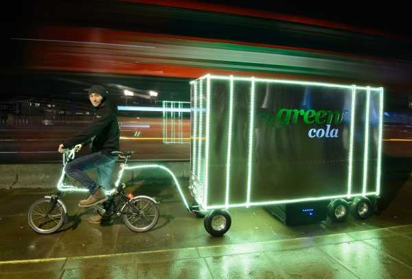 Product Pedaling: Green Cola’s Cool Bike Trailer