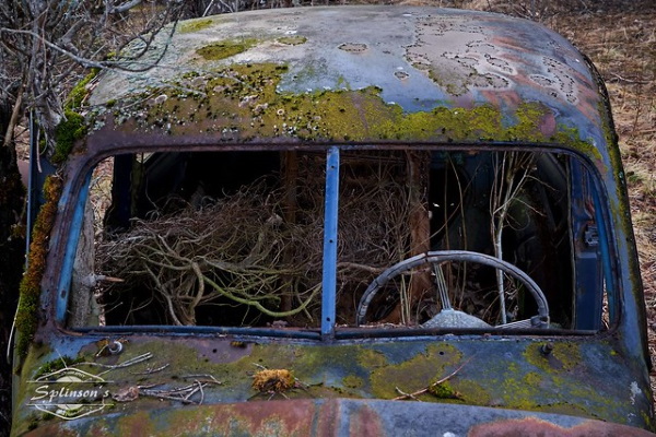 Power Plants: 10 More Overgrown Abandoned Vehicles