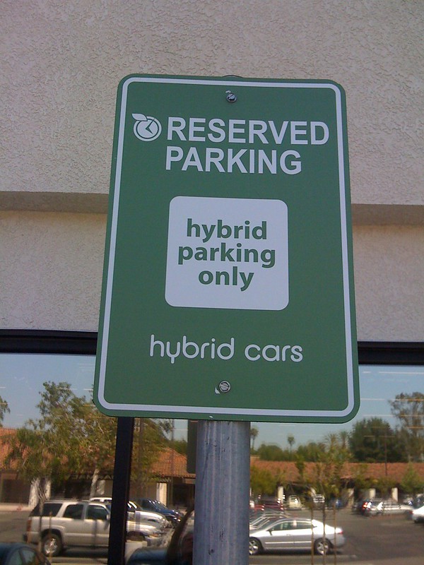 Locked Anoded: 7 Hybrid Vehicle Parking Signs