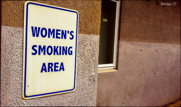The Burn Identity: 10 Smokin’ Hot Smoking Area Signs