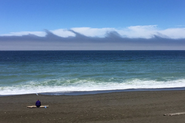 Just Mist: Mysterious Kelvin-Helmholtz Clouds